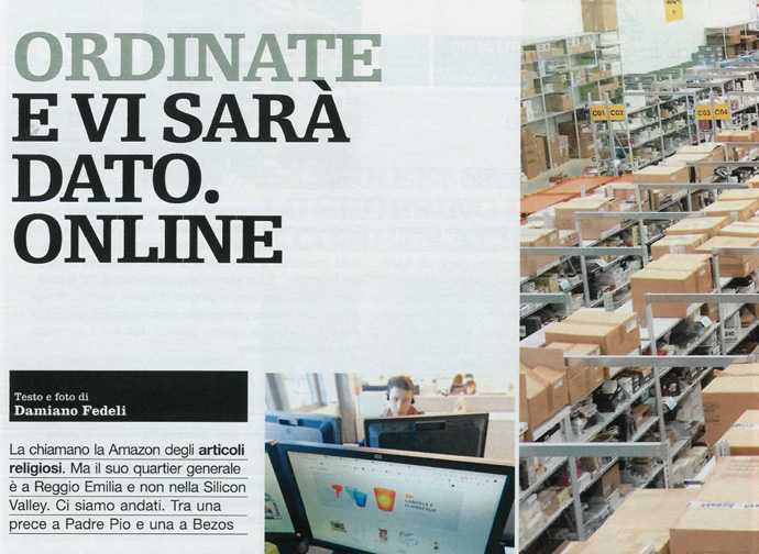 Artykuł opublikowany w “Il Venerdì di Repubblica”